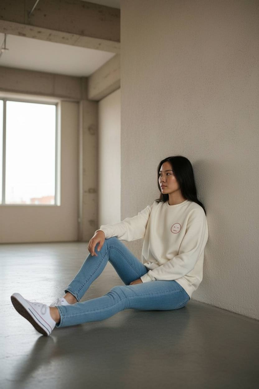 It's Just My Face Crewneck