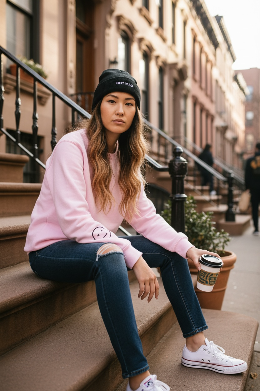 The Straight Face Beanie