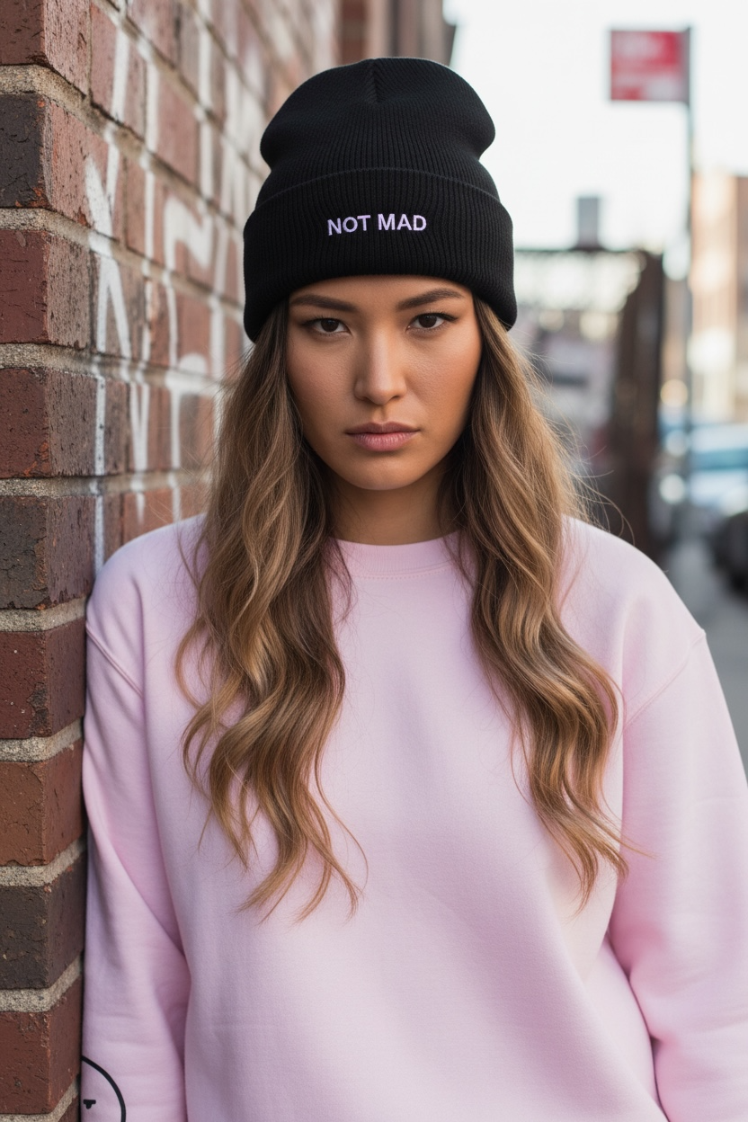 The Straight Face Beanie