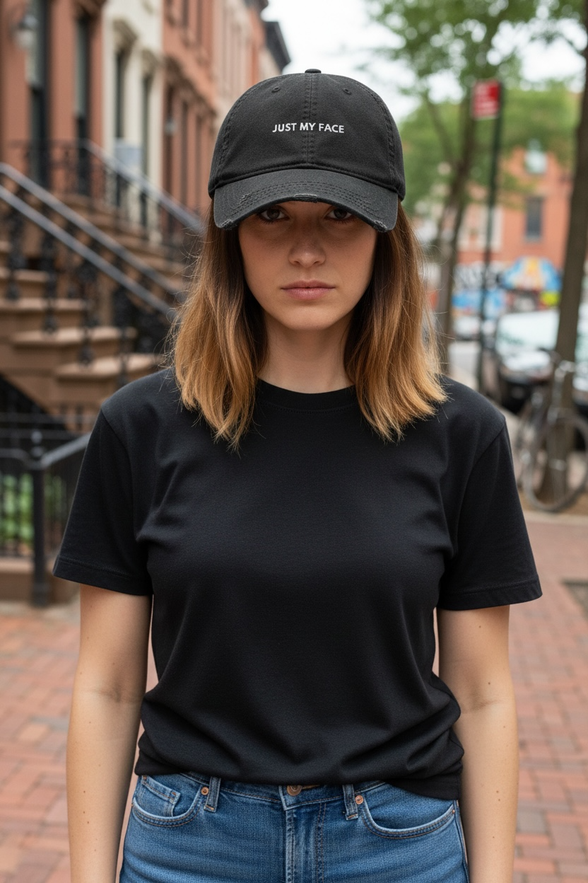 Just My Face Hat